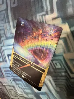 MTG Galaxy Foil Cascading Cataracts (0095) NM Unplayed EoE Stellar Sights - Image 4