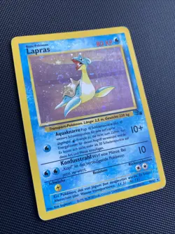 Lapras Holo | Fossil | #10 | Vintage | Chase | Pokemon TCG | Deutsch - Image 2
