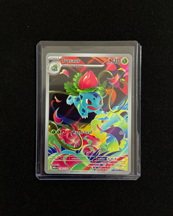 Ivysaur - Illustration Rare 134/132 Near Mint Mega Evolution Pokemon TCG English - Image 1