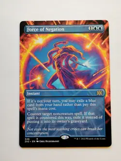 Force of Negation (Borderless) Double Masters 2022 Regular - Image 1