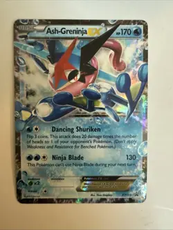 Pokemon TCG Ash-Greninja EX #XY133 XY Promos - Image 1