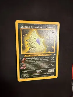 Pokemon Neo Destiny Shining Tyranitar Holo MP/HP 113/105 - Image 2