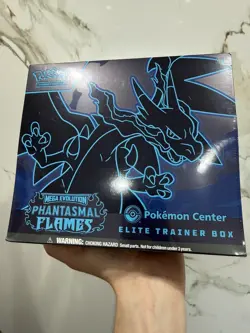 Pokemon TCG Phantasmal Flames Pokemon Center ETB Elite Trainer Box - New Sealed - Image 1