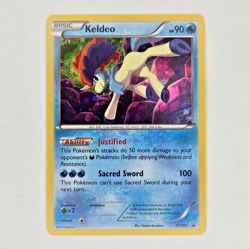 Pokemon Keldeo (XY Promos) XY191 Black Star Promo HOLO (NM/LP) - Image 1