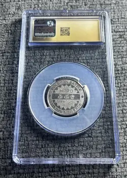 Dewgong Pokemon Coins (1998) Japanese Meiji Battle Coin Ser. 1 - SP50 Blizzard - Image 5