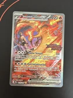 Team Rocket's Moltres ex Destined Rivals Stamp UPC Set Pokemon TCG 229/182 NM x3 - Image 3