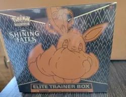 Shining Fates Elite Trainer Box Pokemon TCG ETB BRAND NEW FACTORY SEALED in hand - Image 1