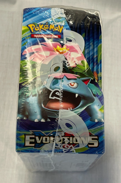 Pokemon TCG XY Evolutions Booster Box Factory Sealed Damaged Box 155-81155 - Image 4