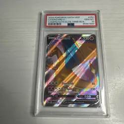 Pokemon 2020 Charizard V SWSH050 Champions Path ETB Promo GEM MINT PSA 10 - Image 1