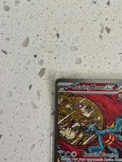Roaring Moon EX 162/131 Prismatic Evolutions Special Illustration Rare SIR Holo - Image 2