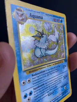 Aquana Holo | Dschungel | #12 | Vintage | Chase | Pokemon TCG | Deutsch - Image 5