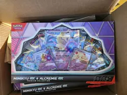 Pokemon TCG: Mimikyu ex & Alcremie ex Premium Collection Box - In Hand NEW - Image 1