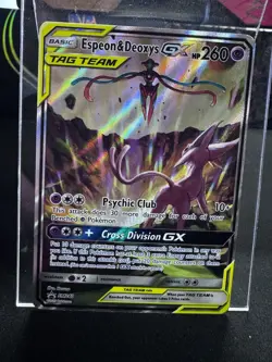 Espeon & Deoxys GX - SM240 Tag Team Black Star Promo - Pokemon TCG - Image 1