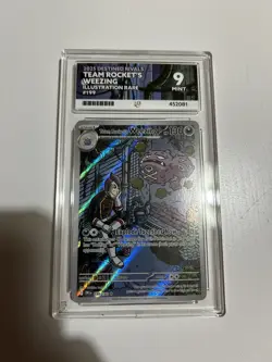 Pokemon TGC Team Rockets Weezing 199/182 Destined Rivals Ace 9 - Image 1