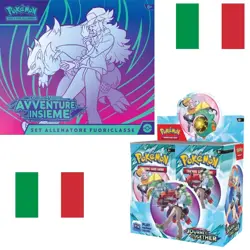 POKEMON TCG BUNDLE Box + Set Allenatore ETB AVVENTURE INSIEME - ITALIANO - Image 1