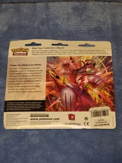 POKEMON TCG Sword & Shield Battle Styles Booster 3 Pack!!! Jolteon & Coin!!! - Image 2