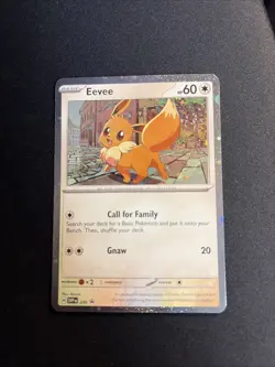 Pokemon TCG Eevee 200 Holofoil Black Star Promos Cosmos Destined Rivals Holo NM - Image 1