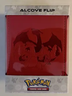 1 X POKEMON CHARIZARD RED ALCOVE FLIP Deck Box ULTRA PRO NEW UNOPENED - Image 2