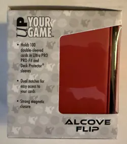 1 X POKEMON CHARIZARD RED ALCOVE FLIP Deck Box ULTRA PRO NEW UNOPENED - Image 3