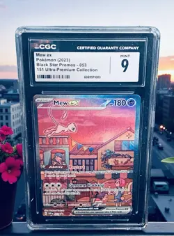 Pokemon Mew Ex #053 Promo CGC Mint 9/ Scarlet & Violet 151 🔥🔥 - Image 1