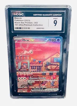 Pokemon Mew Ex #053 Promo CGC Mint 9/ Scarlet & Violet 151 🔥🔥 - Image 2