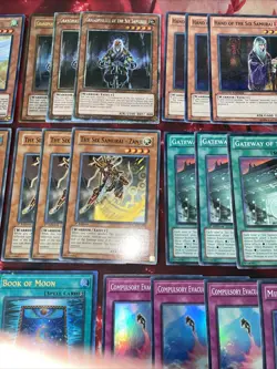 Six Samurai Edison Deck Stardust Gateway United Hand Yugioh - Image 3
