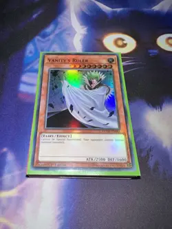 Yugioh Singles - Vanity's Ruler - Ultra Rare - DUOV-EN061 - 1st Edition - LP - Image 1