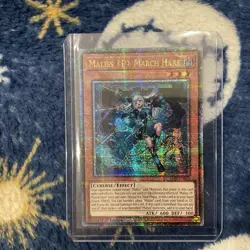 Maliss P March Hare ALIN-EN023 Quarter Century Secret Rare 1st Ed Yugioh - Image 1