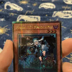 Maliss P March Hare ALIN-EN023 Quarter Century Secret Rare 1st Ed Yugioh - Image 3