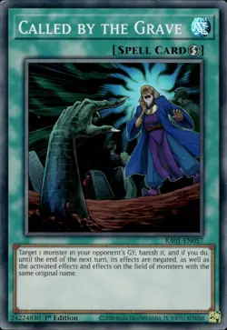 Called By The Grave - Super Rare 1st Edition RA01-EN057 - MP - YuGiOh - Image 1