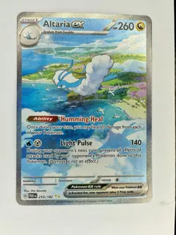 Altaria EX 253/182: SV04 Paradox Rift Holo Card Near Mint Condition - Image 1