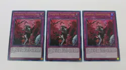 3x VAMPIRE DOMINATION TRAP CARD GFP2-EN172 ULTRA RARE YUGIOH PACK FRESH MINT - Image 1