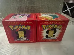 1999 Burger King 23kt Gold Plated Pokemon Cards -New : Jigglypuff and Charizard - Image 2