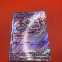 Pokemon TCG Latias ex 076/191 2024 Surging Sparks Double Rare Card - Image 1