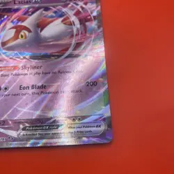 Pokemon TCG Latias ex 076/191 2024 Surging Sparks Double Rare Card - Image 4