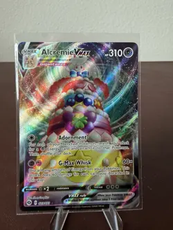 Alcremie Vmax 023/073 Champions Path NM Ultra Rare Full Art Pokemon Card - Image 1