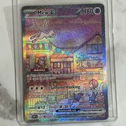 Mew EX 053 Scarlet & Violet Promo Holo Pokemon TCG Card NM Condition - Image 1