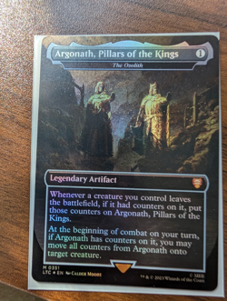 MTG English Argonath, Pillars of the Kings - The Ozolith NM Foil - Image 1