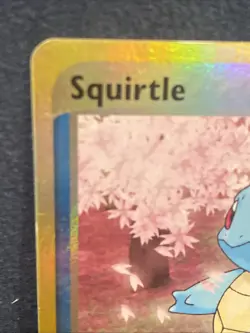 Pokemon TCG Squirtle Team Magma vs Team Aqua Reverse Holo Card 46/95 CREASE - Image 2