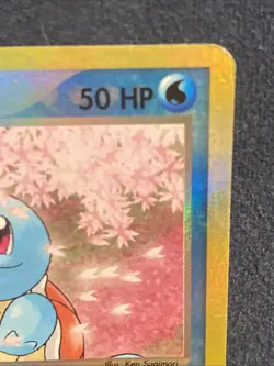 Pokemon TCG Squirtle Team Magma vs Team Aqua Reverse Holo Card 46/95 CREASE - Image 3
