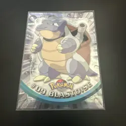 Blastoise #09 - NON-HOLO - SERIES 1 - TOPPS Pokemon Card Blue logo MINT! - Image 1