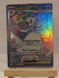 Custom Fan Art Mega Gardevoir EX High Quality Custom Card Foil Finish Evolutions - Image 1