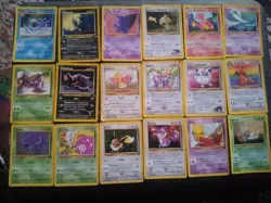 pokemon cards lot 122 cards - Image 1
