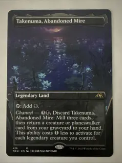 Takenuma, Abandoned Mire (Borderless) Kamigawa: Neon Dynasty Regular - Image 1