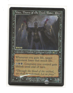 VITO, THORN OF THE DUSK ROSE Promo 30th Anniversary FOIL English Magic MTG 2020 - Image 1