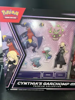 Pokemon TCG: Cynthia’s Garchomp ex Premium Collection box Sealed - Image 2