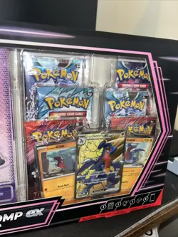 Pokemon TCG: Cynthia’s Garchomp ex Premium Collection box Sealed - Image 3