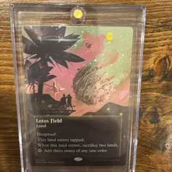 MTG Lotus Field M 0158 Borderless Galaxy Foil, Edge of Eternities Stellar Sights - Image 1