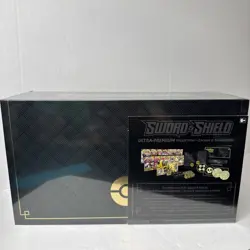 🚨🔥Pokemon TCG: Sword Shield Zacian & Zamazenta ULTRA-PREMIUM Collection Game🚨 820650807428 - Image 1