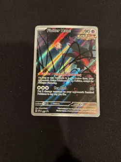 2024 Pokemon TCG Flutter Mane 097 Temporal Forces Black Star Promo - Image 1